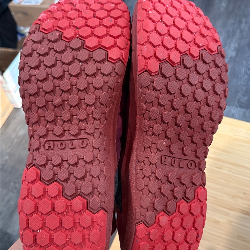 Holo Eco Maroon Slip-On Shoes - Picture 5 of 5